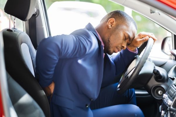 back injury after a truck accident in Texas